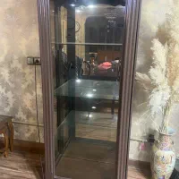 بوفه ایستاده چوب گردو