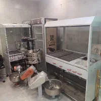 دستگاه فر ساندویچی قمال*پیراشکی گرمکن*بلال پز آهنی