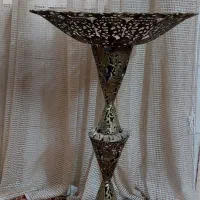 میوه خوری برنجی پایه دار