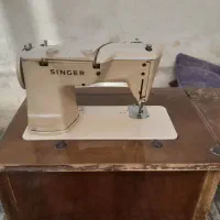 چرخ خیاطی قدیمی مبله سینگر فروشی