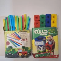 چینه و چوب خط با کیسه ریاضی