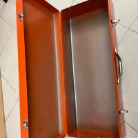 جعبه چمدونی آهنی محکم/ جعبه ابزار آهنی سالم