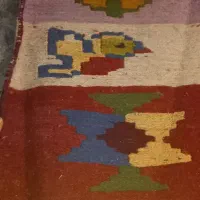 گلیم دستبافت بسیار شیک