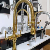 شیرآلات ظرفشویی فنری تسویه خور تک به قیمت عمده