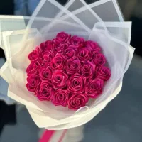 گل رز روبانی لوکس