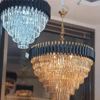 لوستر طاووس طلای
