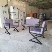 میز وکتابخانه ونیم ست اداری