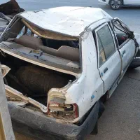 پراید تصادفی مدل ۹۵ دوگانه فابریک