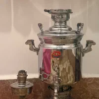 سماور  نفتی سایز بزرگ و چراغ نفتی