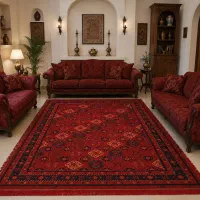 فرش خشتی سبزلاکی 1000شانه حسینی آزادی