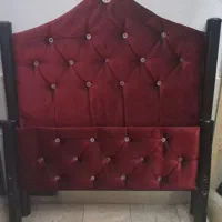 تخت خواب تک نفره همراه با تشک