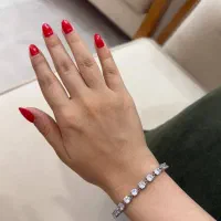 دستبند نقره ۱۳ گرمی نونو
