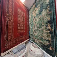 بلوچ فرش ۹ متری لاکی قرمز سبز طوسی نقد اقساط
