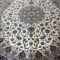 یک عدد فرش12متری  کرک ابریشم اصفهان مارک دار