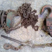 قلاب جرثقیل دستی سقفی زنجیری تیفور پولیفت