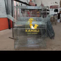 قفس پرنده تاشو  قناری فنچ طوطی کبوتر خروس