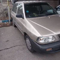 پراید ۱۴۱ مدل ۸۵ رنگ بژ