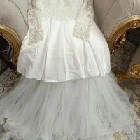 پیرهن مجلسی سفید