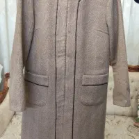 پالتو زنانه کرم رنگ سایز ۴۴-۴۶