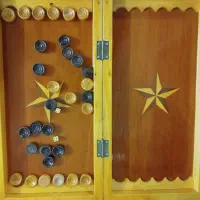 تخته نرد چوب گردو