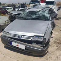 پژو روا سال تصادفی