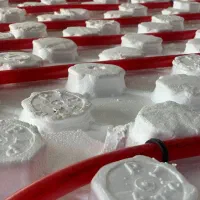 عایق-فوم شانه تخم مرغی گرمایش از کف،لوله پکس