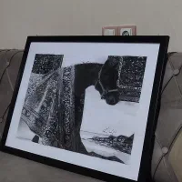 تابلو سیاه قلم