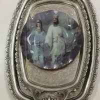 سینی نقره سیلور پلیت ایتالیا silver plate Italy