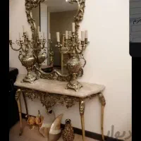 فروش و ( خریدار ) آینه شمعدان برنج *برنز*