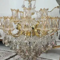 لوستر طلایی طرح مرغابی پروفیل