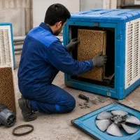 تعمیرات و سرویس تخصصی انواع کولر های آبی و سلولزی