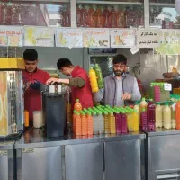 استخدام نیروی جوان در آبمیوه فروشی