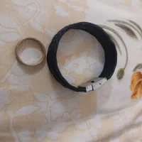 دستبند مو و انگشتر رینگی