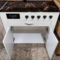 اجاق گاز طرح فر mdf کابینت دار/ گارانتی دار