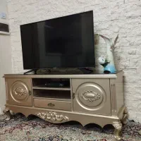 کنسول وآینه ومیرتلویزیون رنگ بژ
