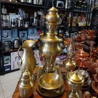 سماور ذغالی 10 پارچه اقساطی