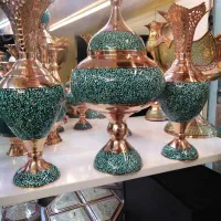 شکلات خوری مس و فیروزه اعلا(تک، عمده)