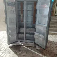 یخچال فریزر ساید بای ساید j257 سیلور