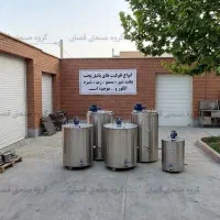 پاتیل صنعتی ۱۰۰ لیتری - مخزن استیل شیرجوش
