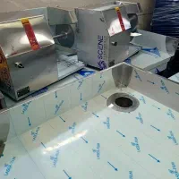 میزکار 150×60 میز استیل مرغفروشی ترازو مرغخردکن
