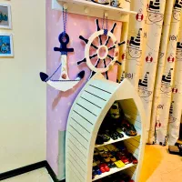 ویترین بچگانه طرح کشتی