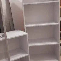 سفارش انواع کتابخانه و قفسه و کابینت