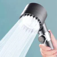 سر دوش حمام ۴ حالته سیلکونی افزایش فشار آب