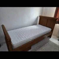 تخت ۱نفره  ومیزتوالت ام دی اف سفارش