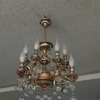 لوستر طلا آب کاری شده