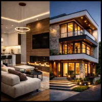 طراحی داخلی و نمای ساختمان (معماری)