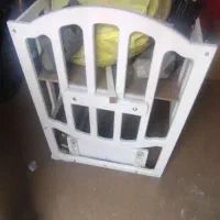 تخت گهواره ای چوبی نوزاد