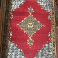فرش دستبافت زرنیم قدیمی