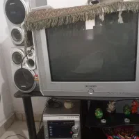 تلویزیون وظبط و باند سامسونگ در حد نو