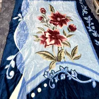 پتو یکنفره و دونفره کاملا نو و پشتی